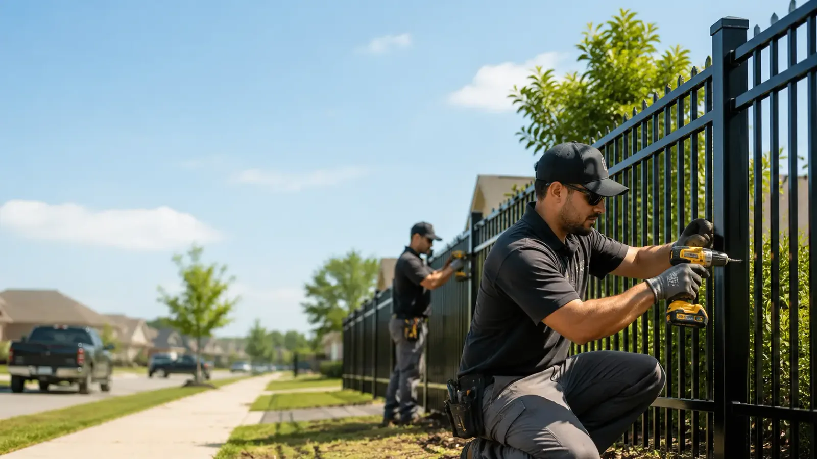 Metal Fence Installation in De Witt, AR